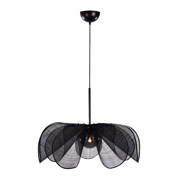 Styrka taklampe 75 cm svart