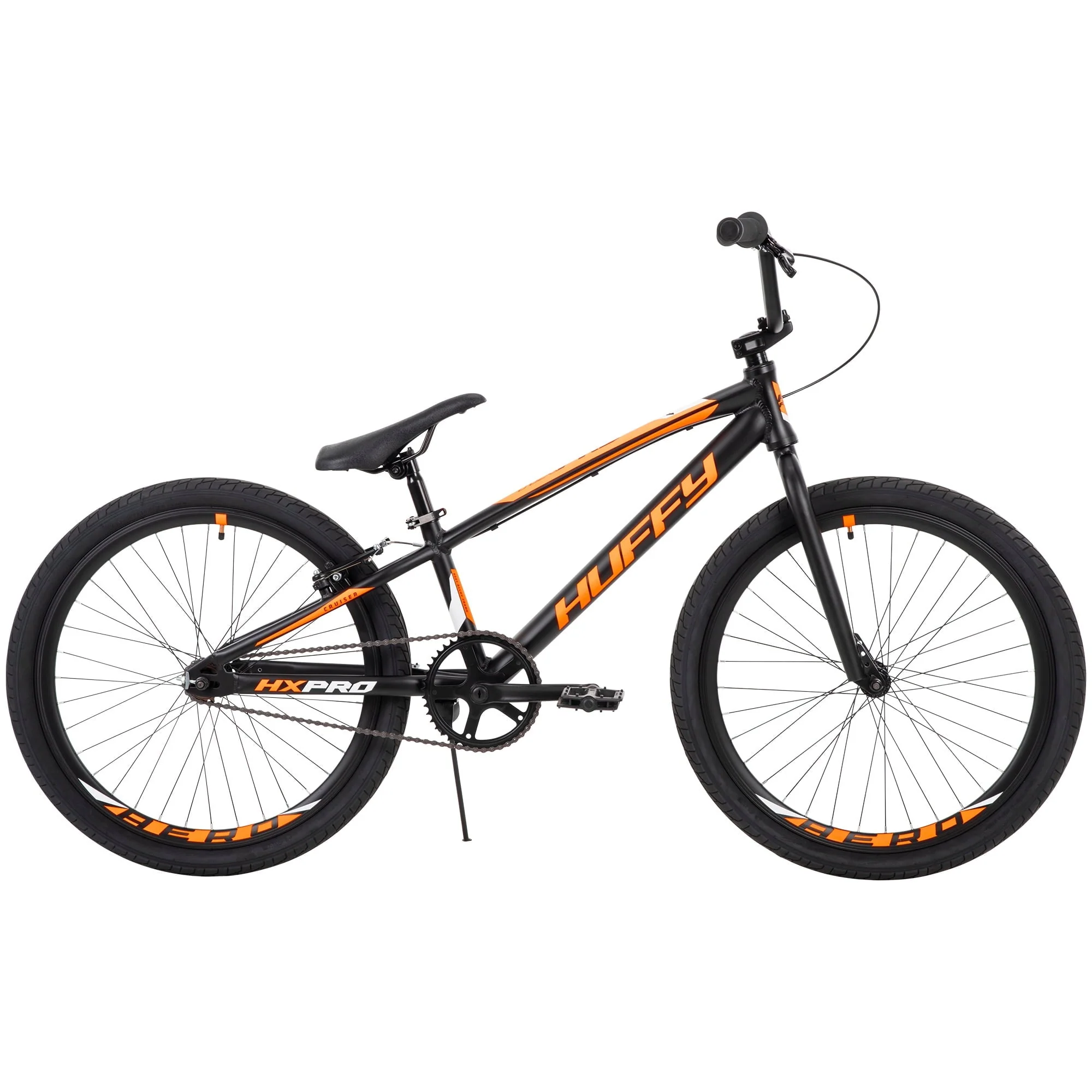 HX Pro Cruiser 24 - Inch Aluminum BMX Bike for Boys, Black/Orange