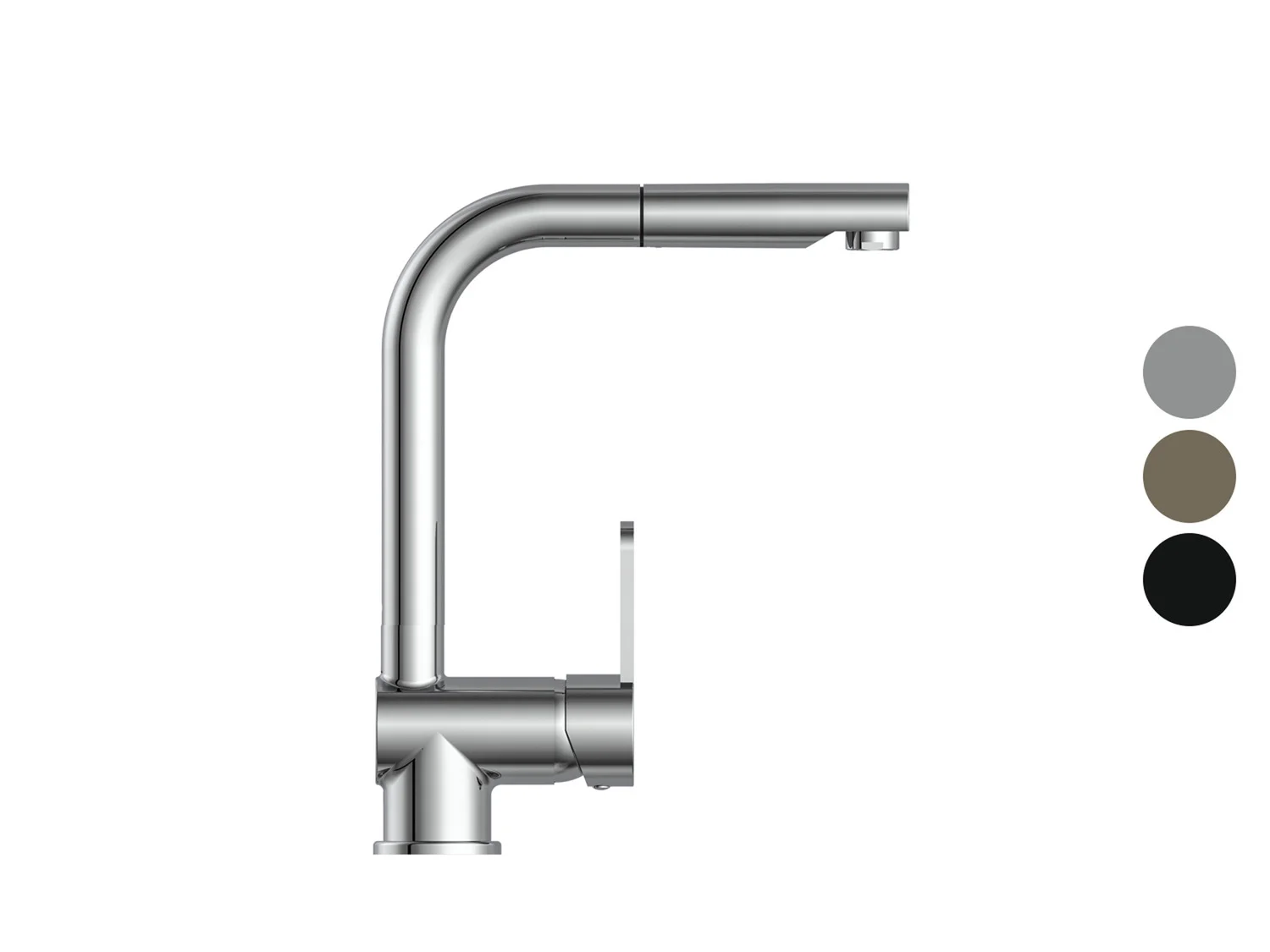 Schtte Mitigeur basse pression LONDON, avec jet rtractable