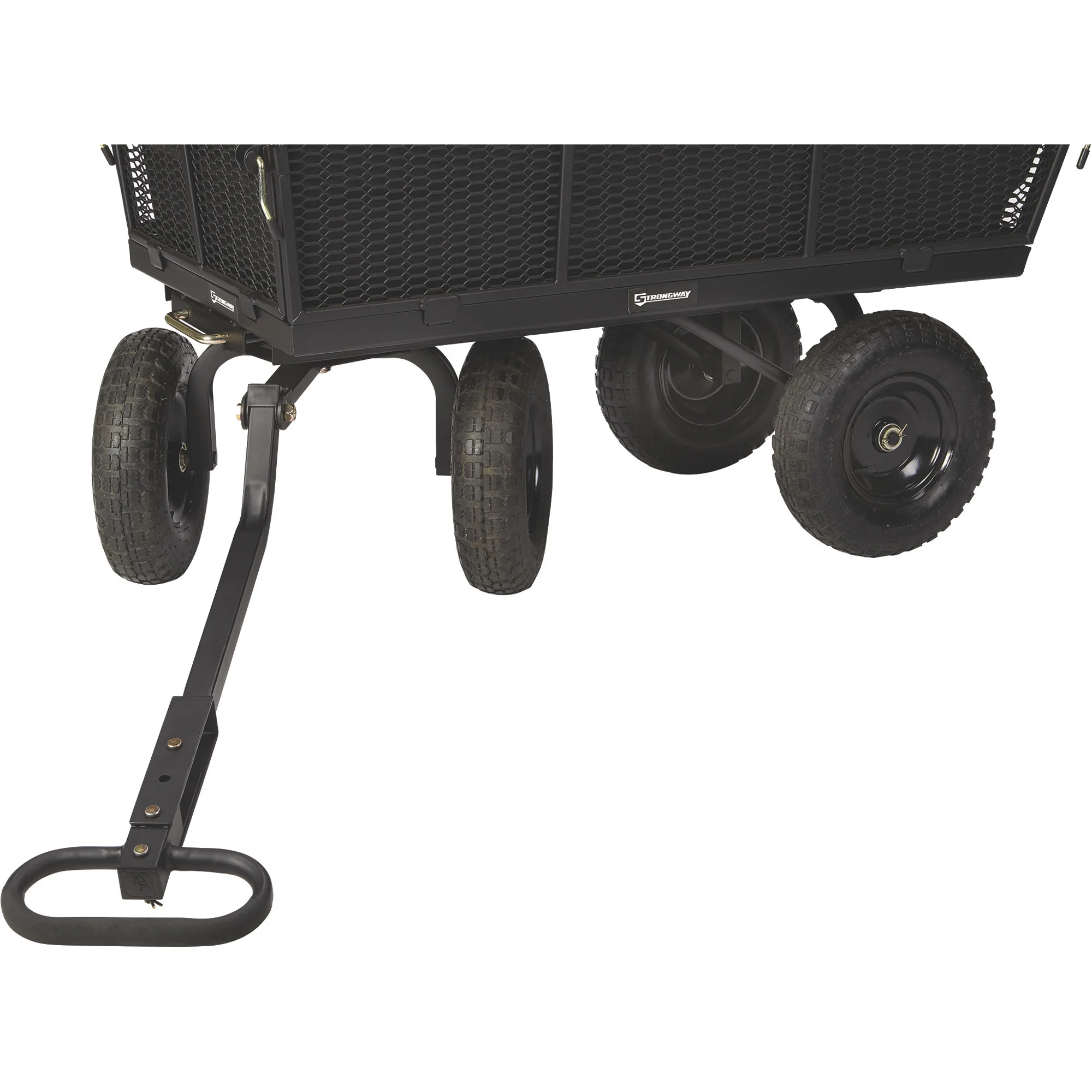 Steel Dump Cart with Removable Liner, 1200-Lb., 9 Cu. Ft. Capacity, 50in.L x 24in.W - Image 9