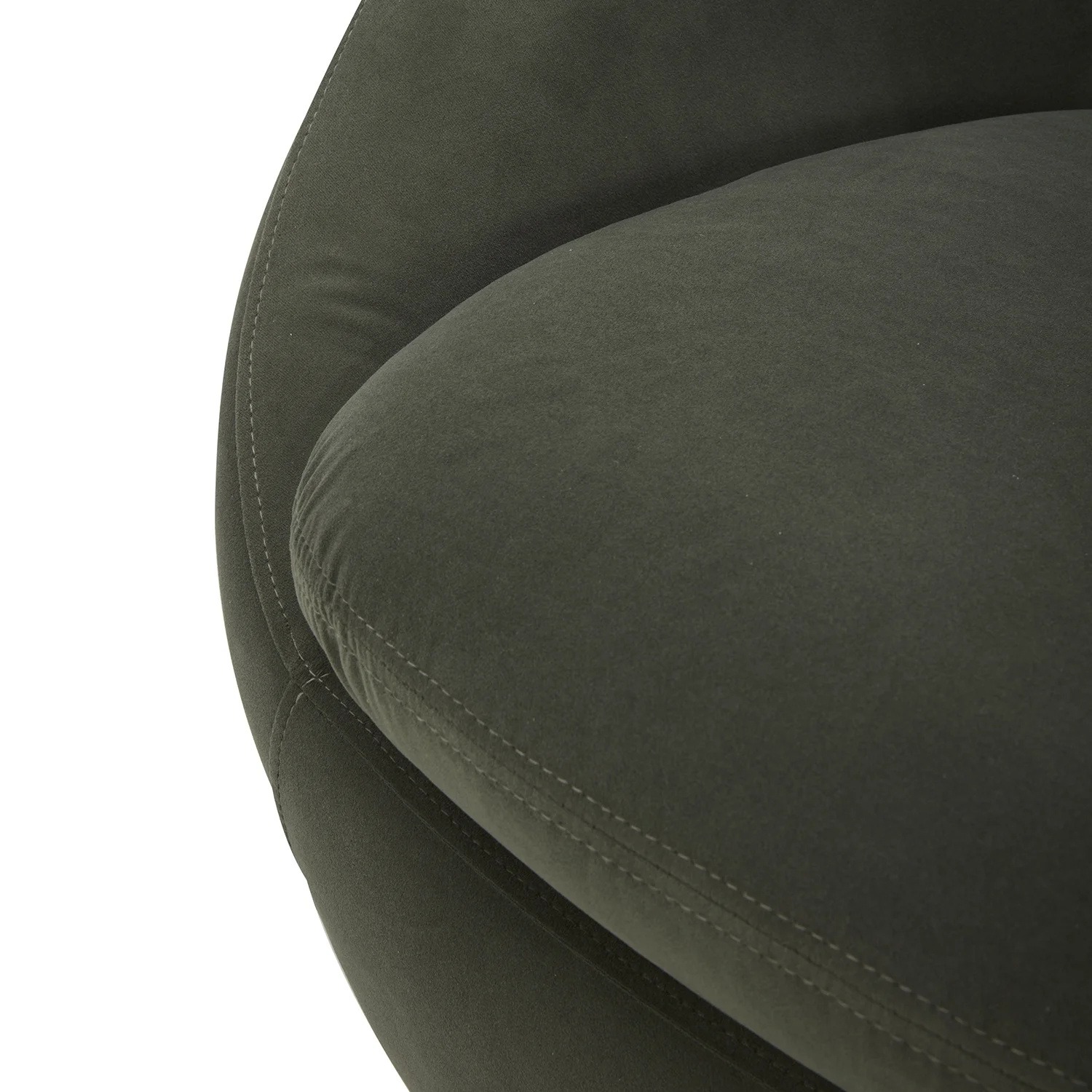 Better Homes & Gardens Mira Swivel Accent Chair, Cream Shearling
