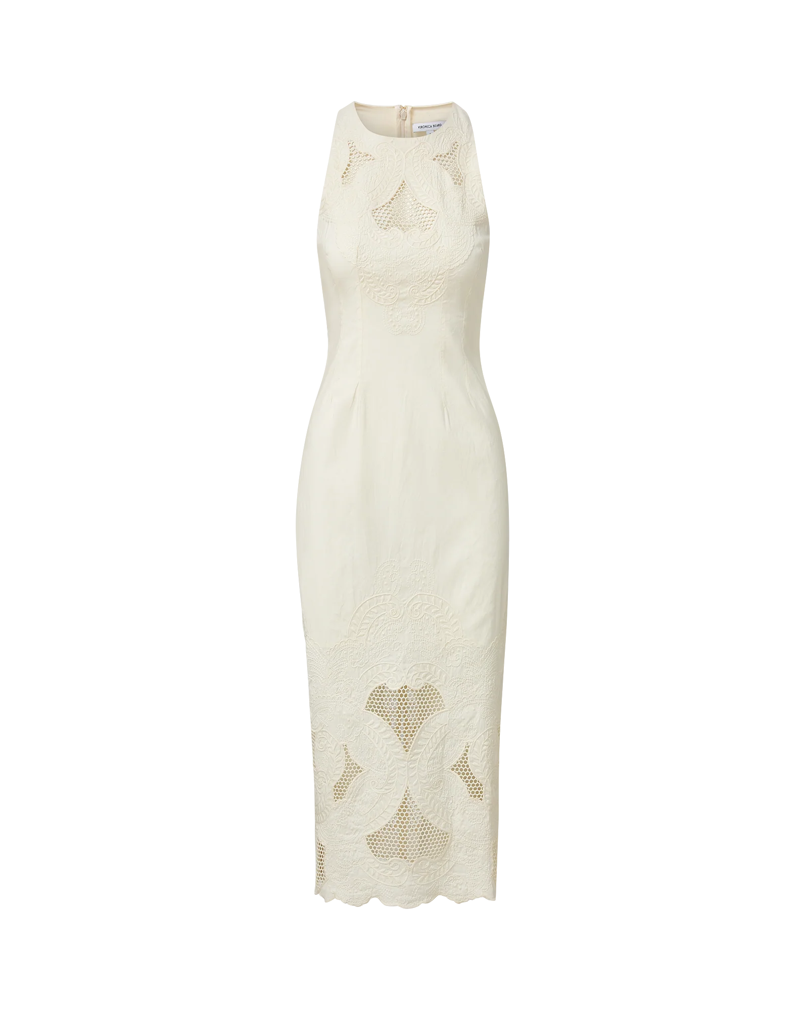 Upten Eyelet Midi Dress