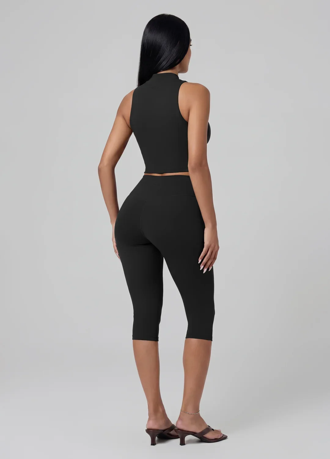 High-Waisted Sculpt Capri Leggings