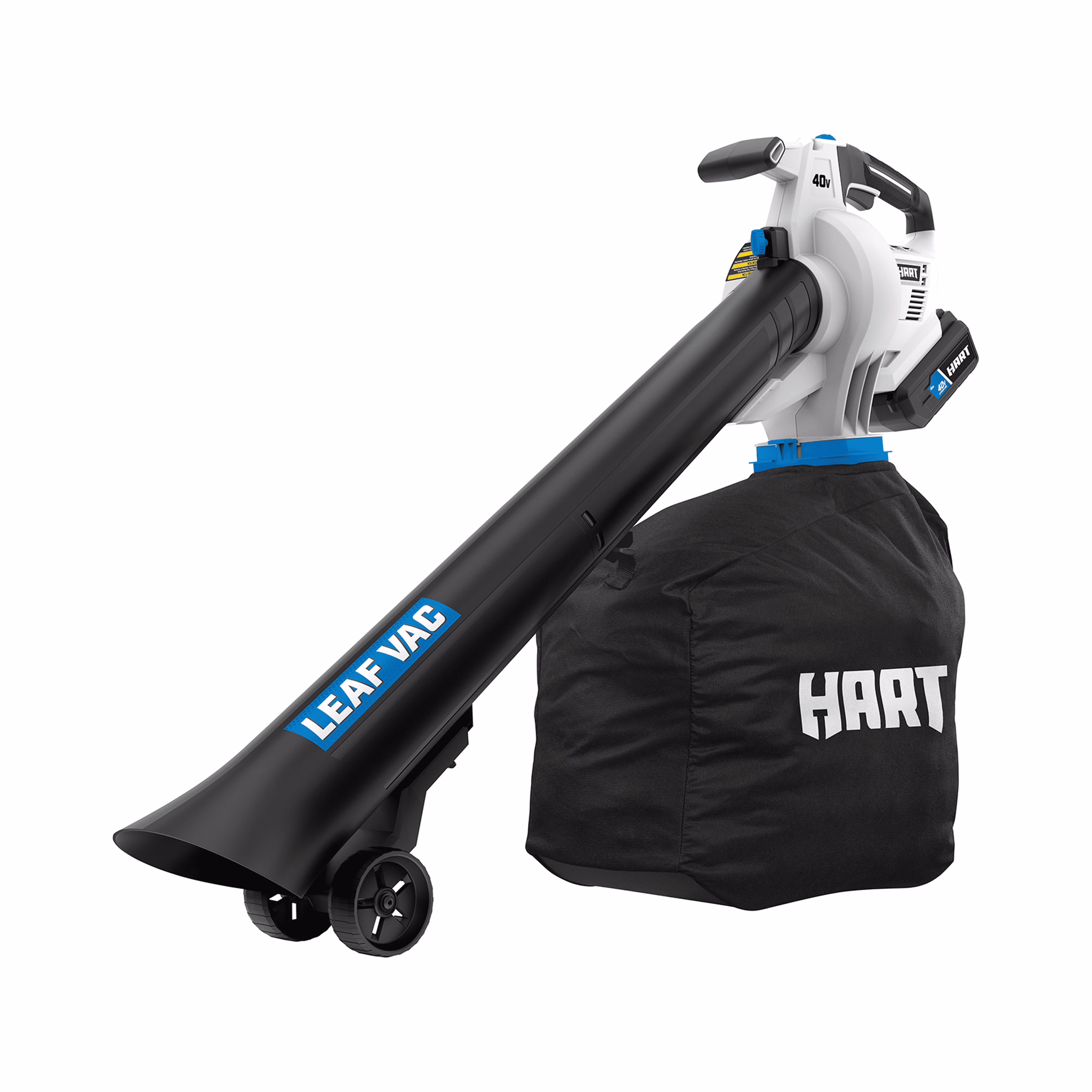 40V Cordless Leaf Vacuum Kit, (1) 4.0Ah Lithium-Ion Battery(Battery Included)