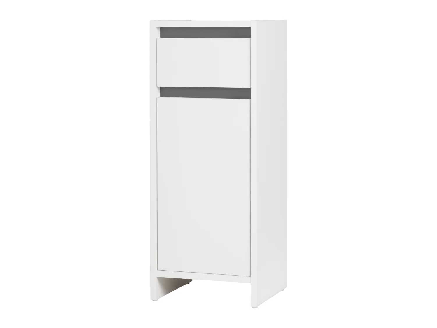 LIVARNO home Armoire latrale de salle de bains Oslo, 32 x 80 x 28 cm, blanche