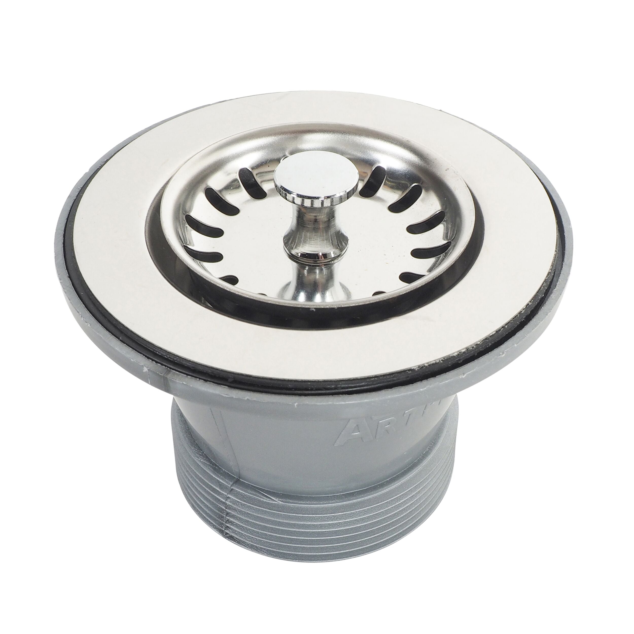 Kitchen Basket Waste & Plug 65mm (no screw) suits Single Belfast & Sin