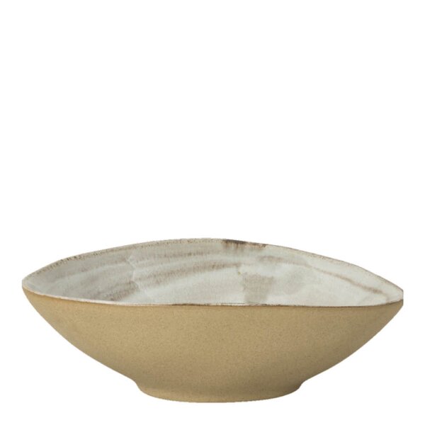 Sonetto oval bolle 15 cm beige