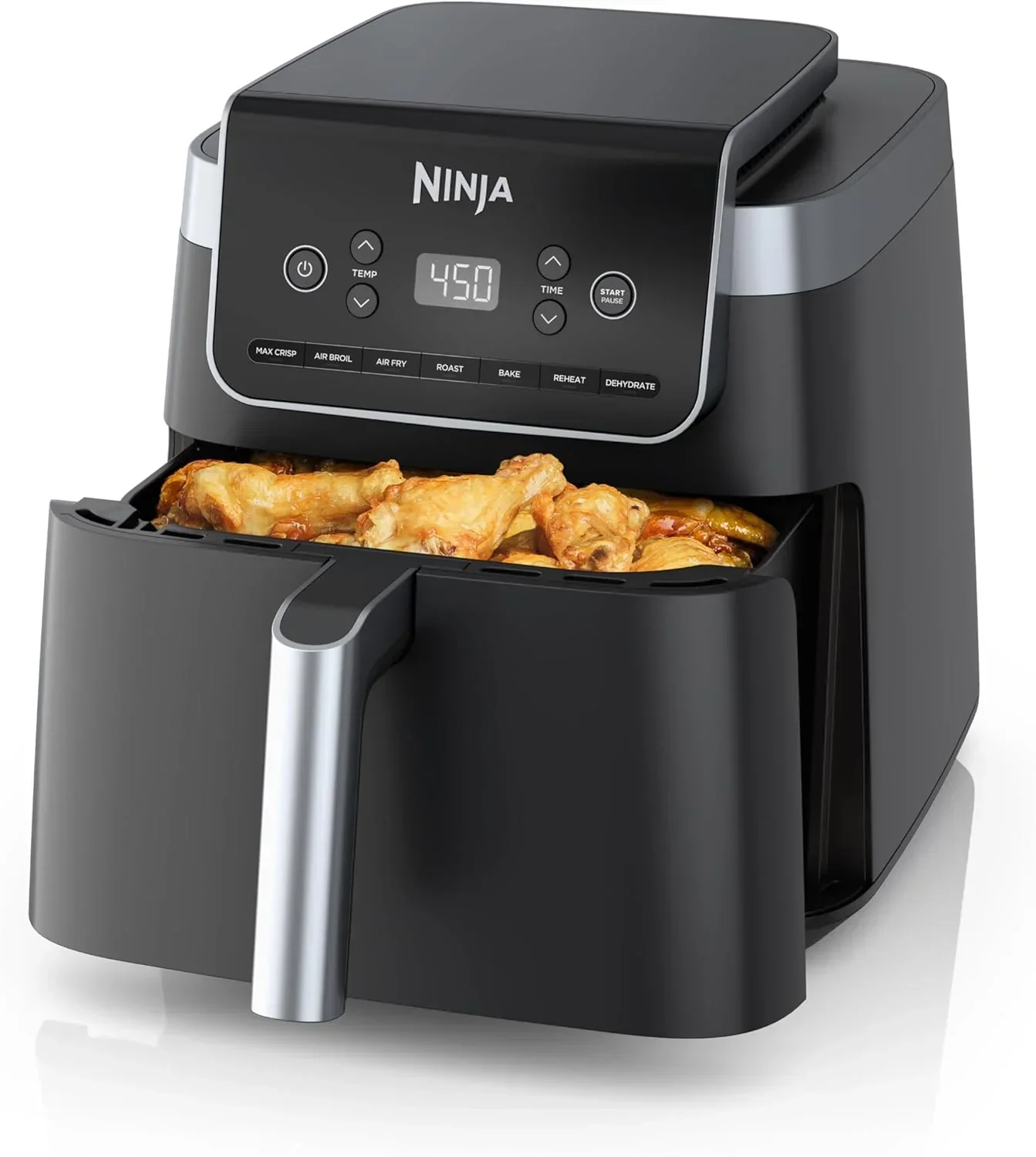 Friteuse à air Ninja Air Fryer Pro 5 pintes 4 en 1 qui permet de frire, cuire, réchauffer et déshydrater