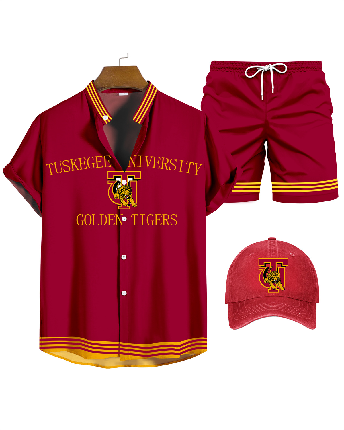 Ensemble trois pièces chemise Université de Tuskegee 074