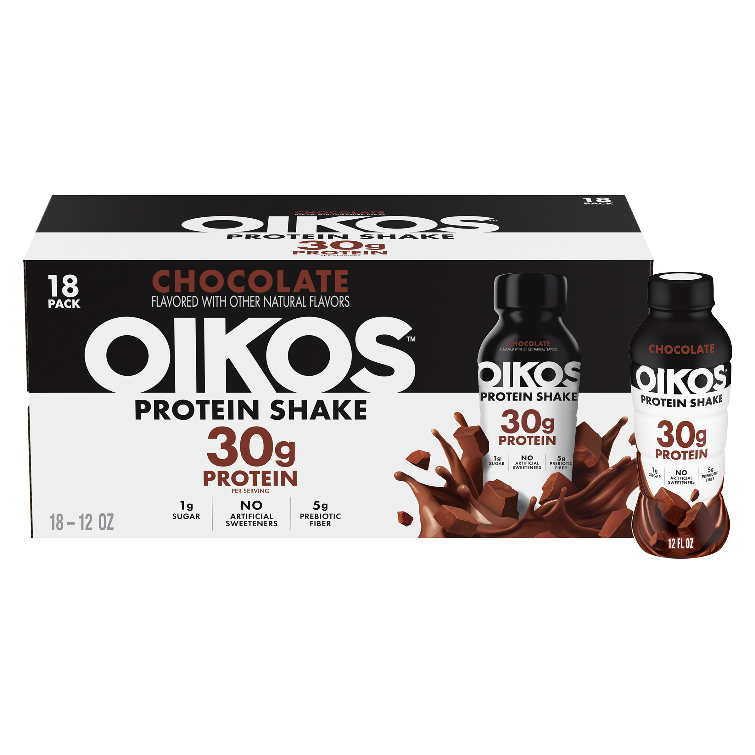 30g Chocolate Protein Shake, 12 fl oz, 18-pack