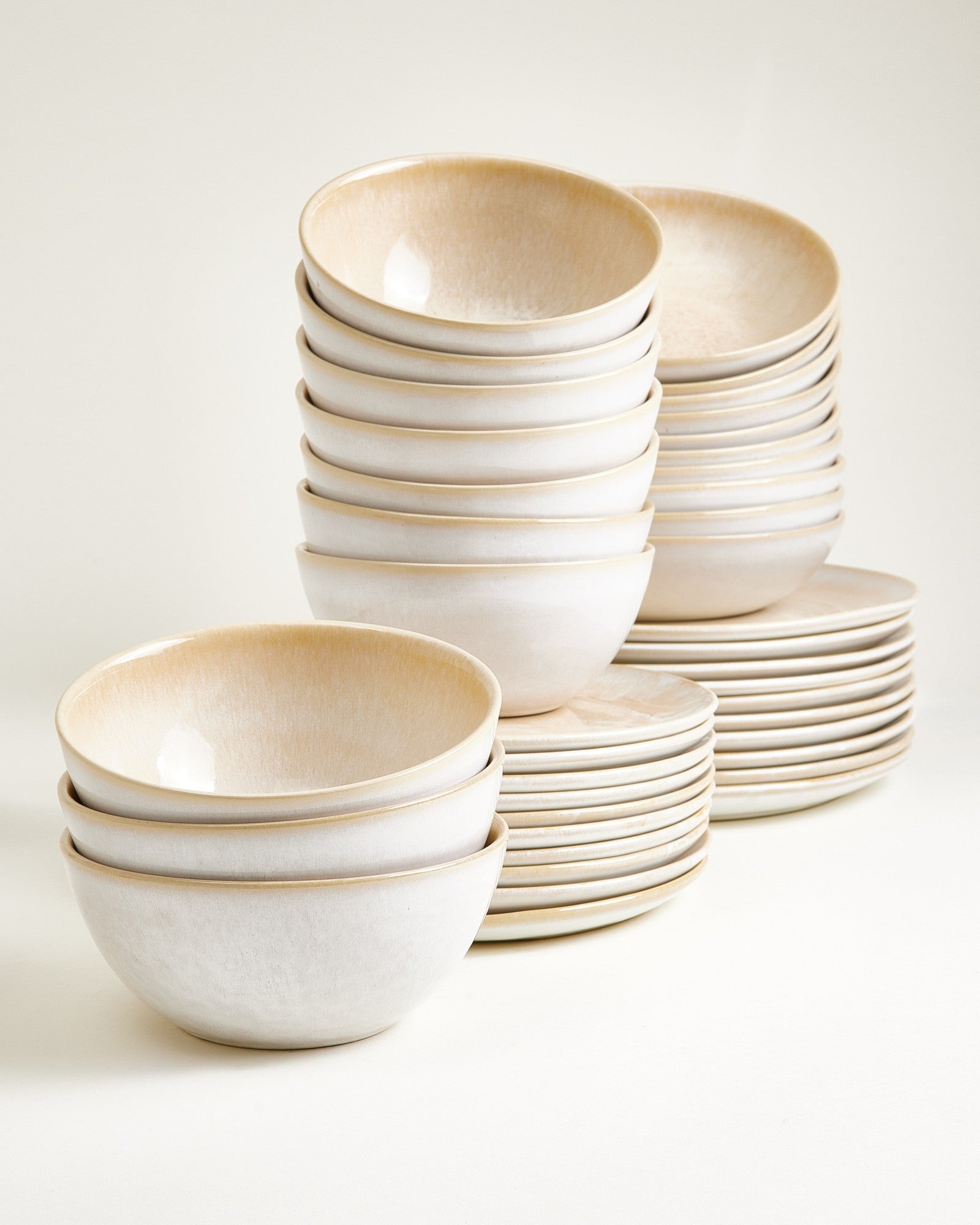 CORDOAMA - TABLEWARE SET CLASSIC SAND 40 PIECES