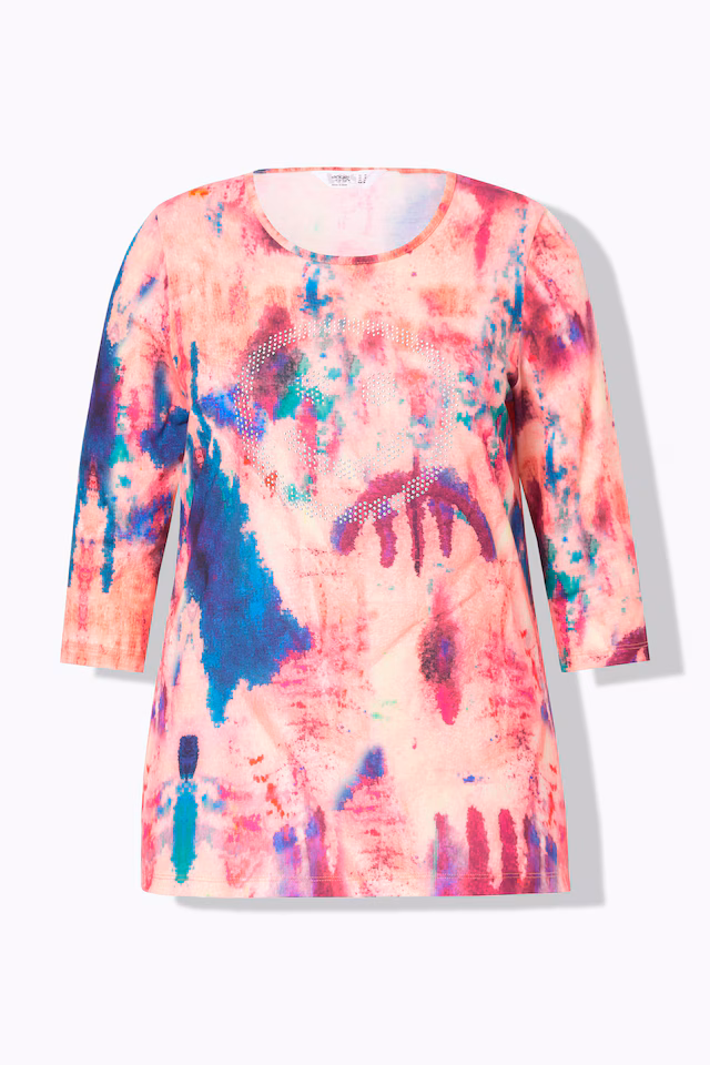 T-shirt with  batik pattern