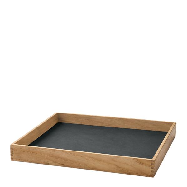 Even teak brett small 30x30 cm nupo antrasitt