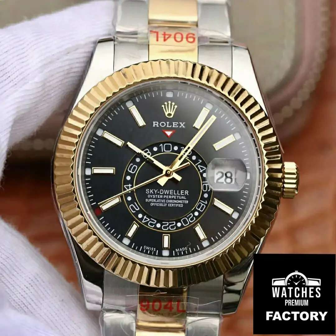 Rolex Sky Dweller M326933-0002 Noob Factory Stainless Steel Strap