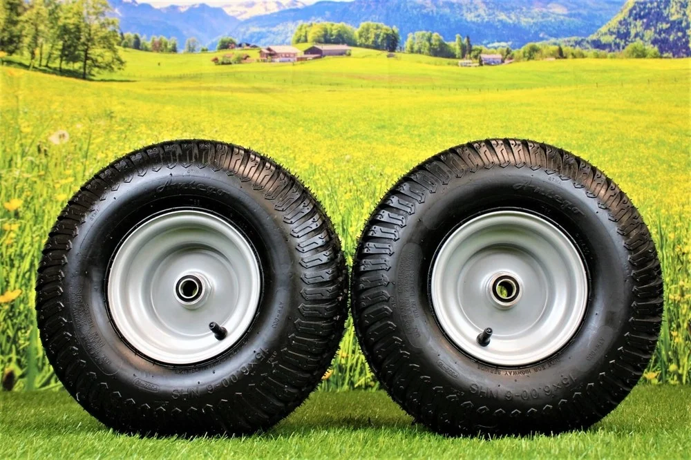 Tire & Wheel (Set of 2) 15x6.00 - 6 Tire and Wheel Assemblies, ATW - 003
