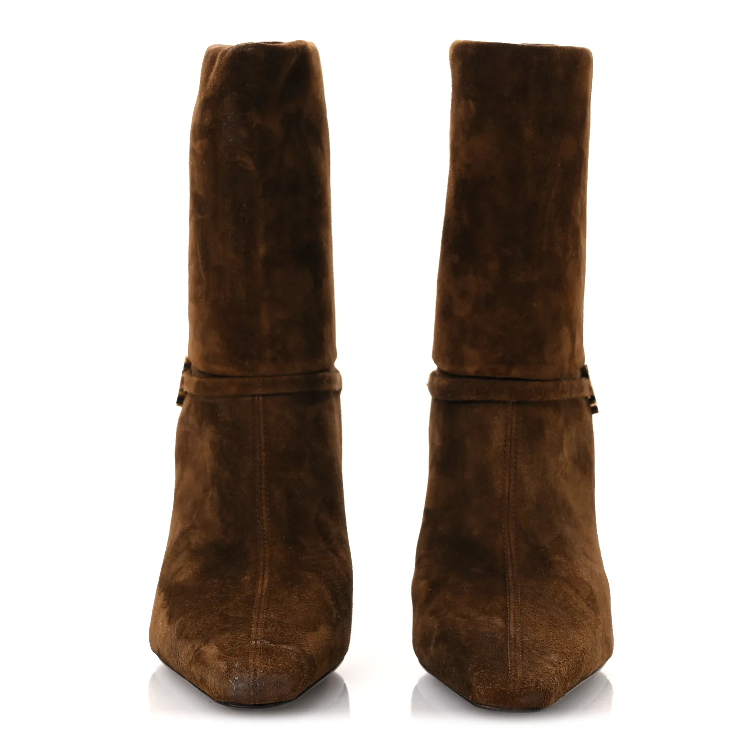Suede Vicky 90 Booties 36 Land