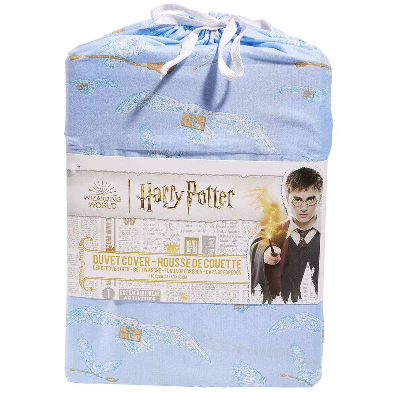 Parure de lit Harry Potter 1 personne 140x200cm
