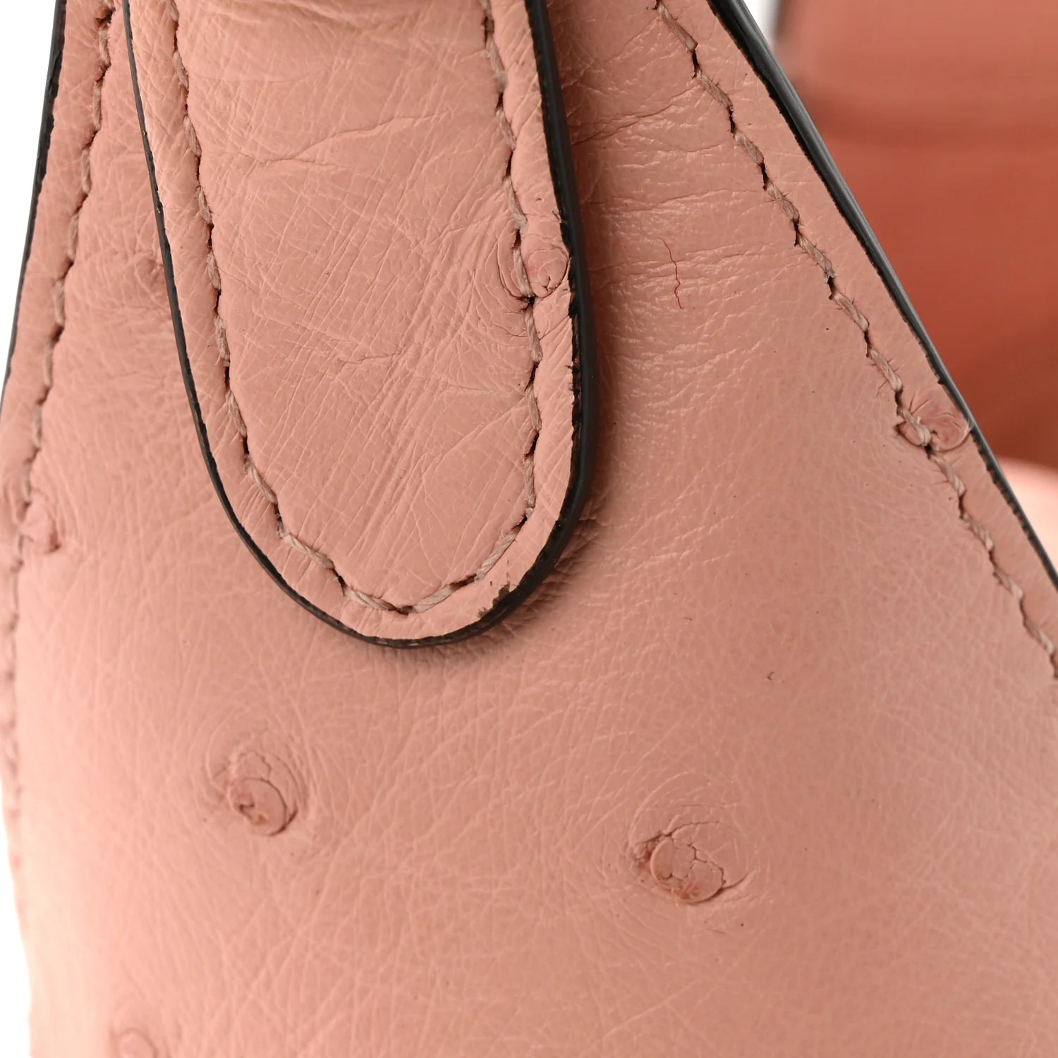 Snakeskin Ostrich Calfskin Small Jackie 1961 Hobo Pink Multicolor