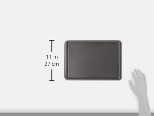 GoodCook Everyday Nonstick Baking Sheet Set, 3 Pack Includes Small (13×9), Medium (15×1) and Large (17×11) Pans, Carbon Steel Construction Cookie Sheets Bakeware Set, Gray