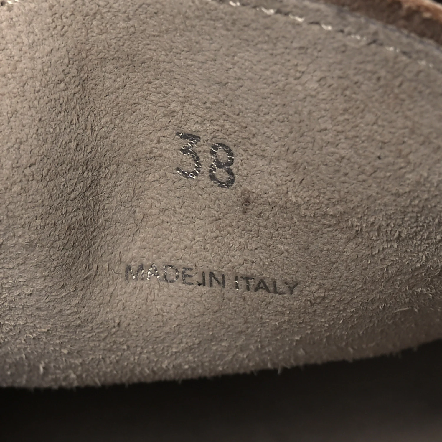 Vitello Deco Boat Loafers 38 Sienna