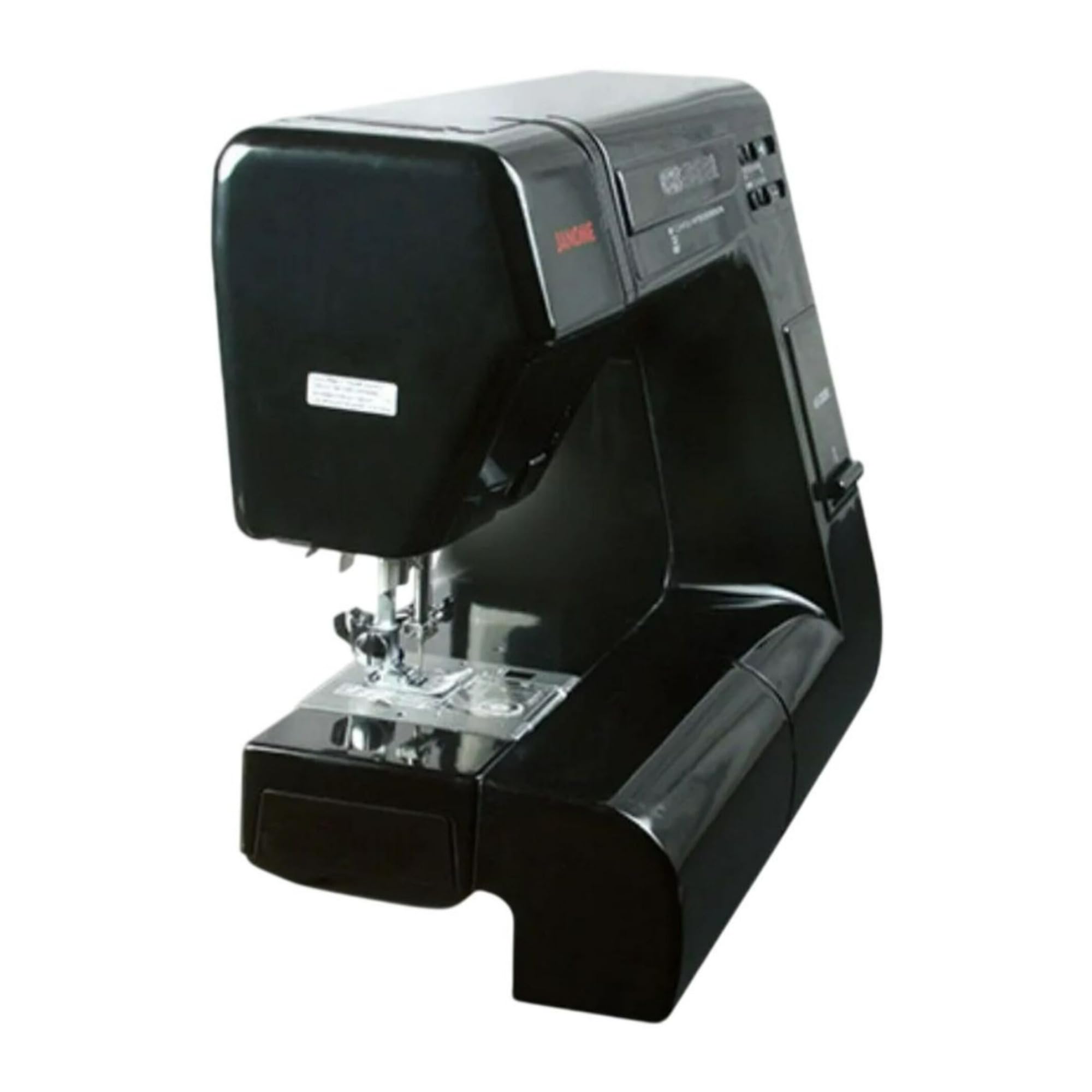 HD 5000 Black Edition Heavy Duty Sewing Machine | Die-Cast Aluminum Body, 18 Built-in Stitches Incl. One-Step Buttonhole, Free Arm, One-Hand Needle Threader, 7 Presser Feet