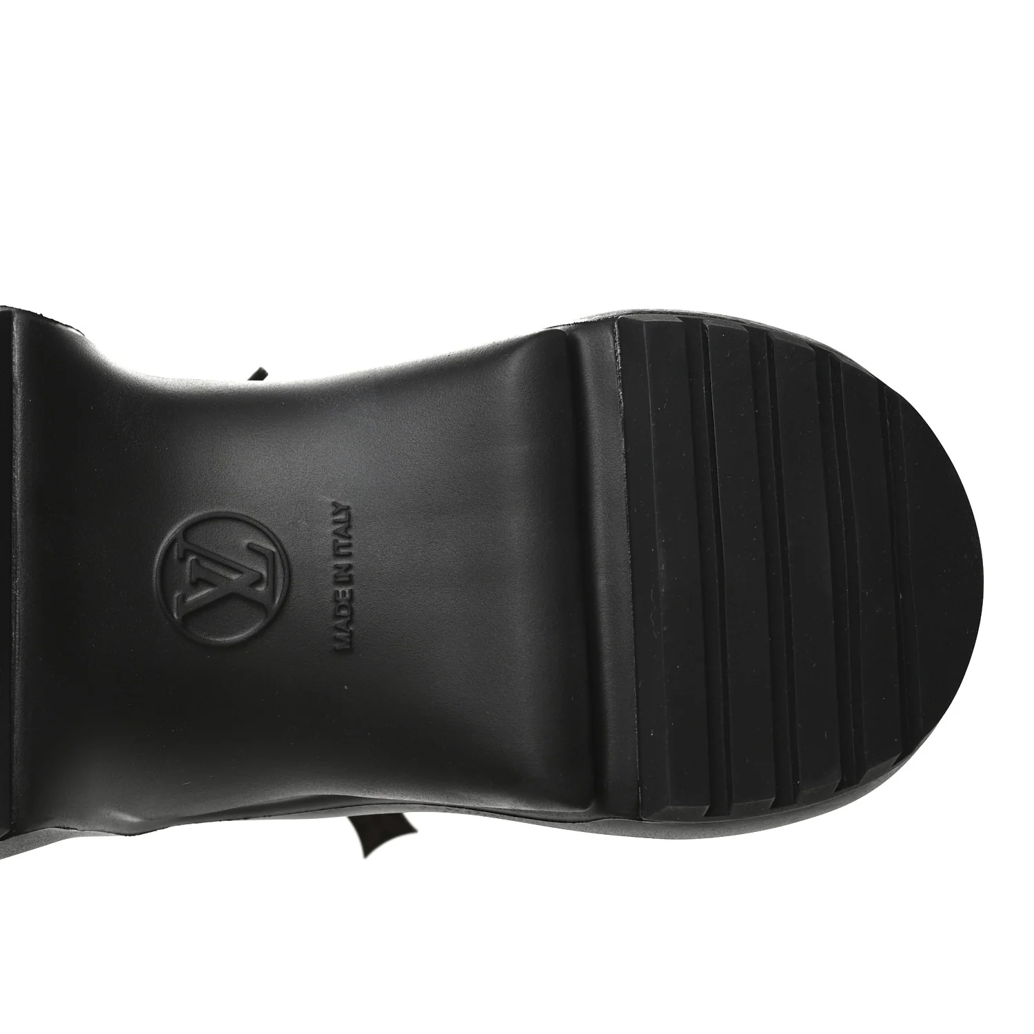 Mat Rubber Monogram LV Archlight Sneaker Boots 38 Black