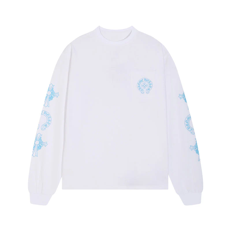 Chrome Hearts Men's Long-Sleeve T-shirt Sweatshirt K8018