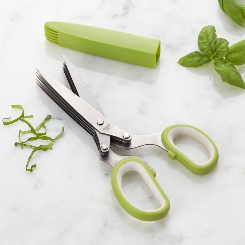 Mastrad 5 Blade Herb Scissors with Cleaning