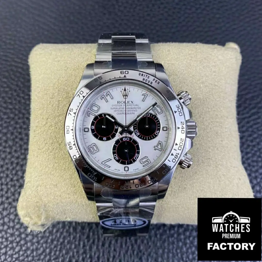 Rolex Cosmograph Daytona Clean Factory V3 Stainless Steel Strap