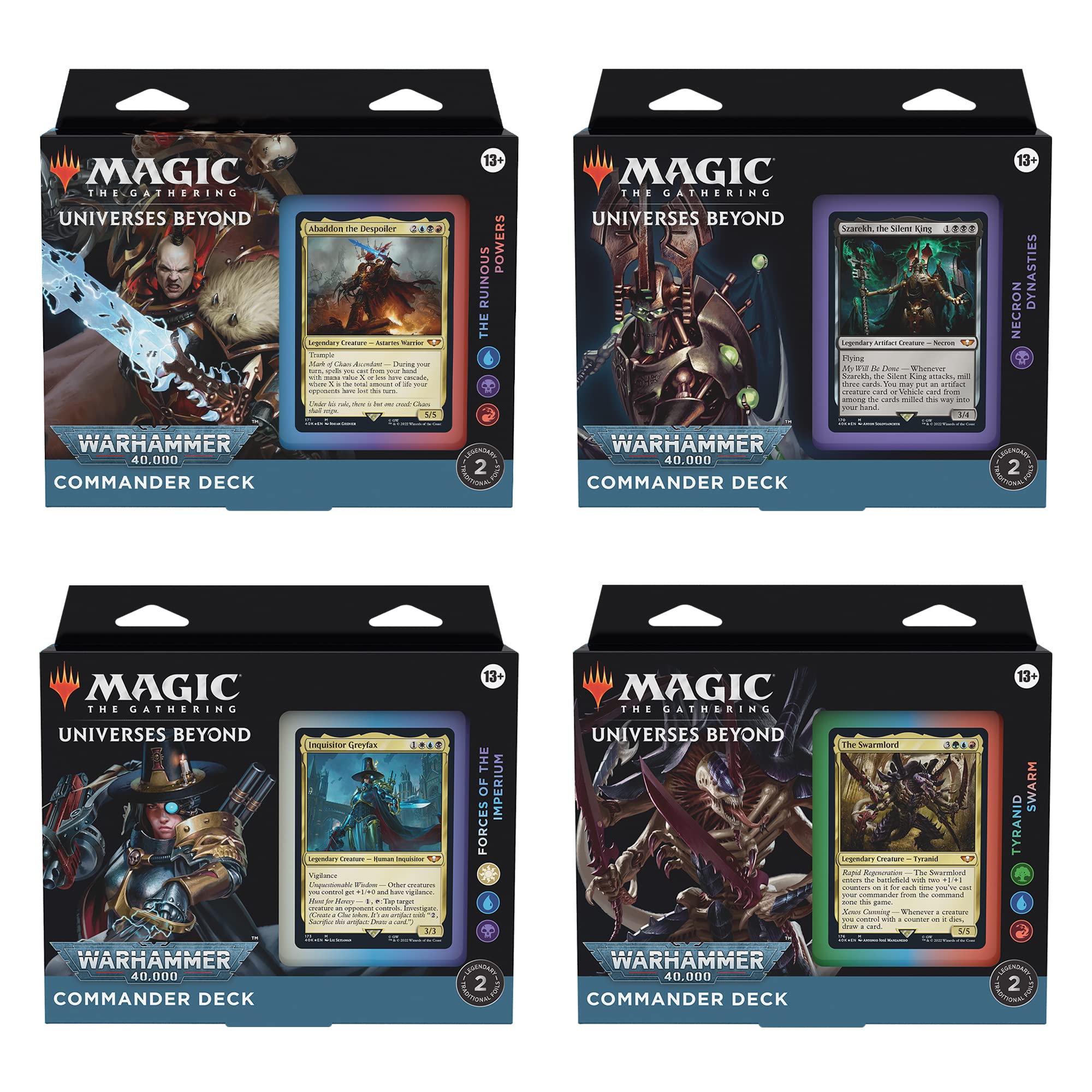 Univers de Magic Gathering Warhammer Commander