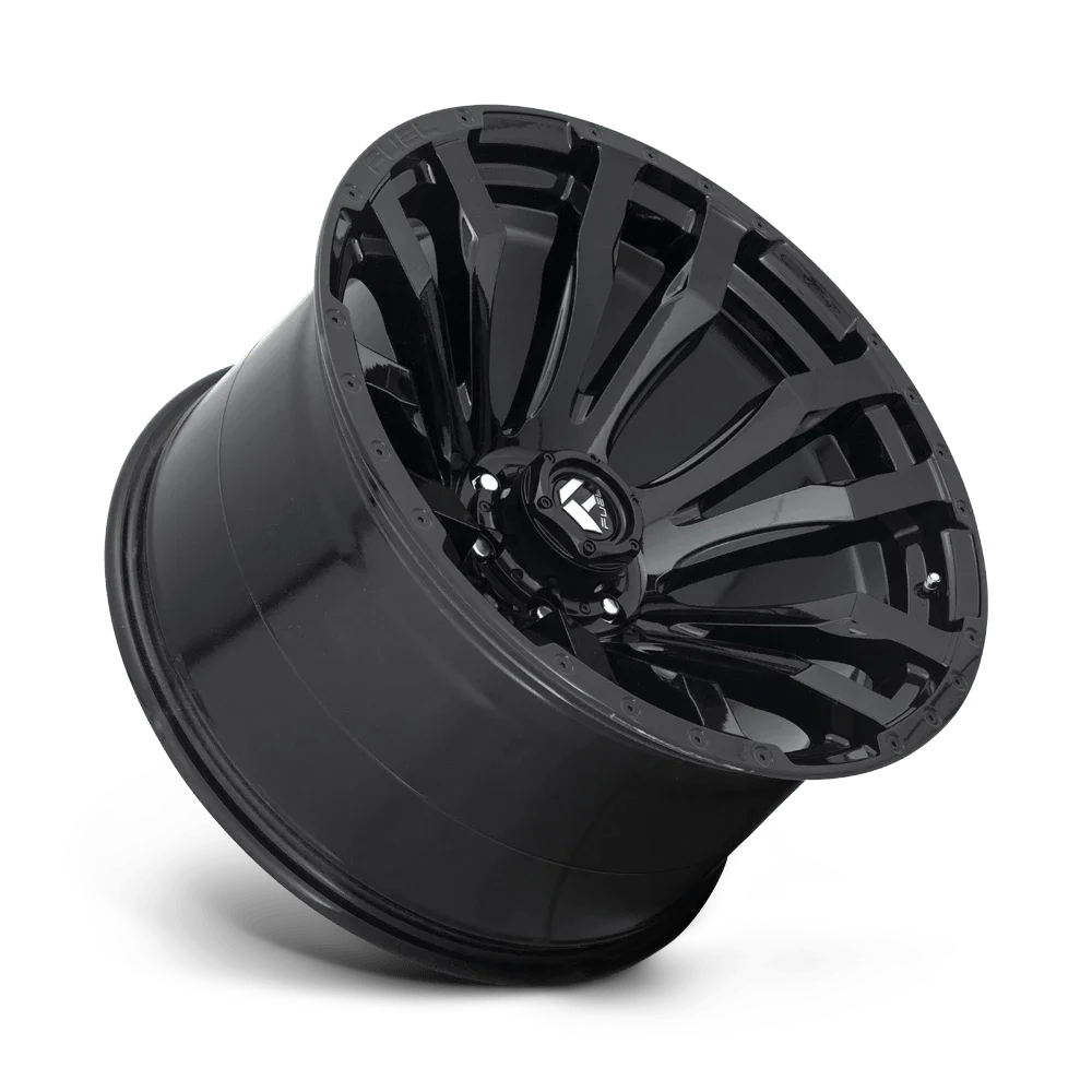 1PC Aluminum Rim D675 BLITZ 20X9in Gloss Black Finish, D67520908950 - Image 2