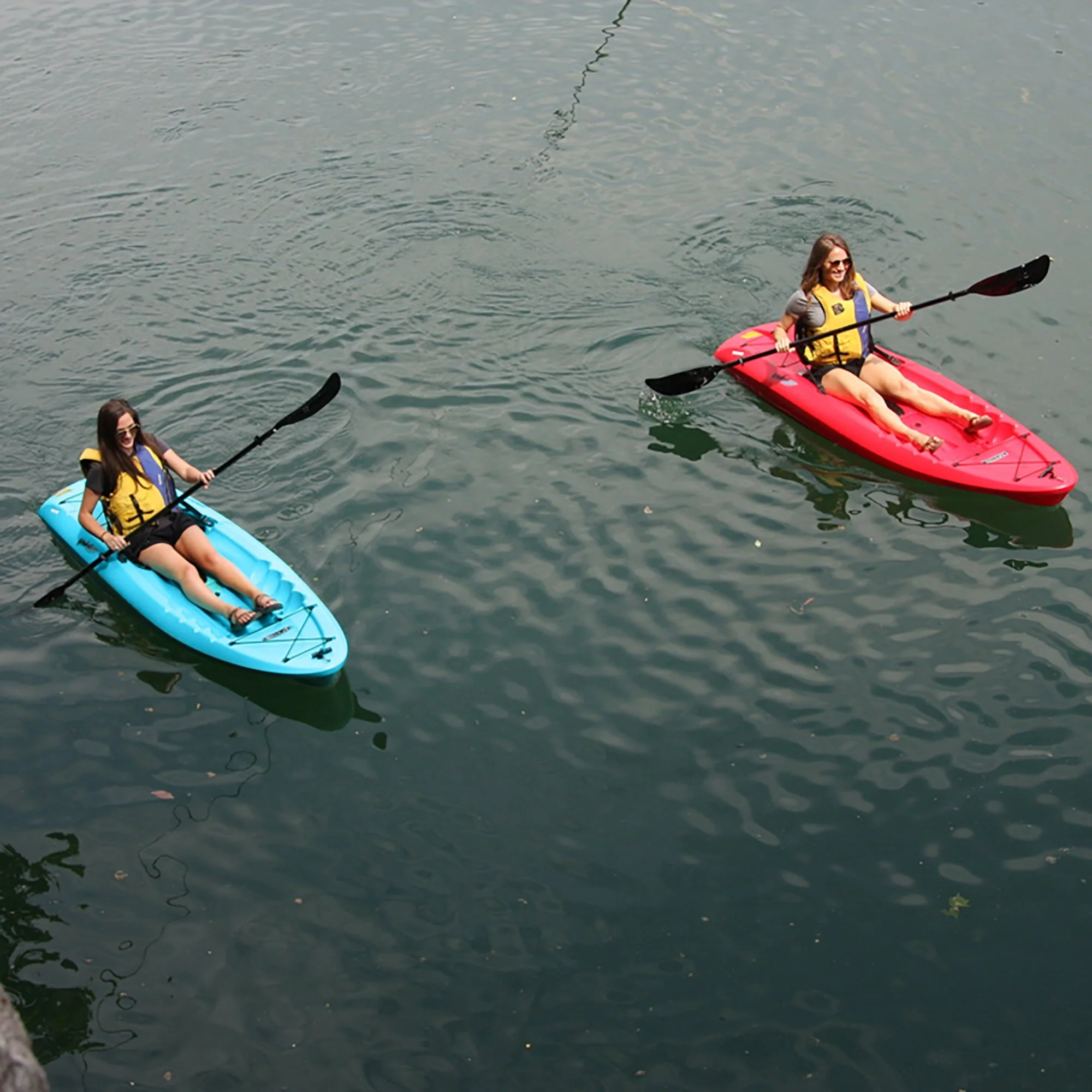 Hydros 101 inch Sit-on-Top Kayak, Glacier Blue (90594) - Image 9