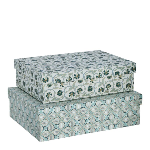 Ellen eske sett 2 stk 34x10 cm hvit