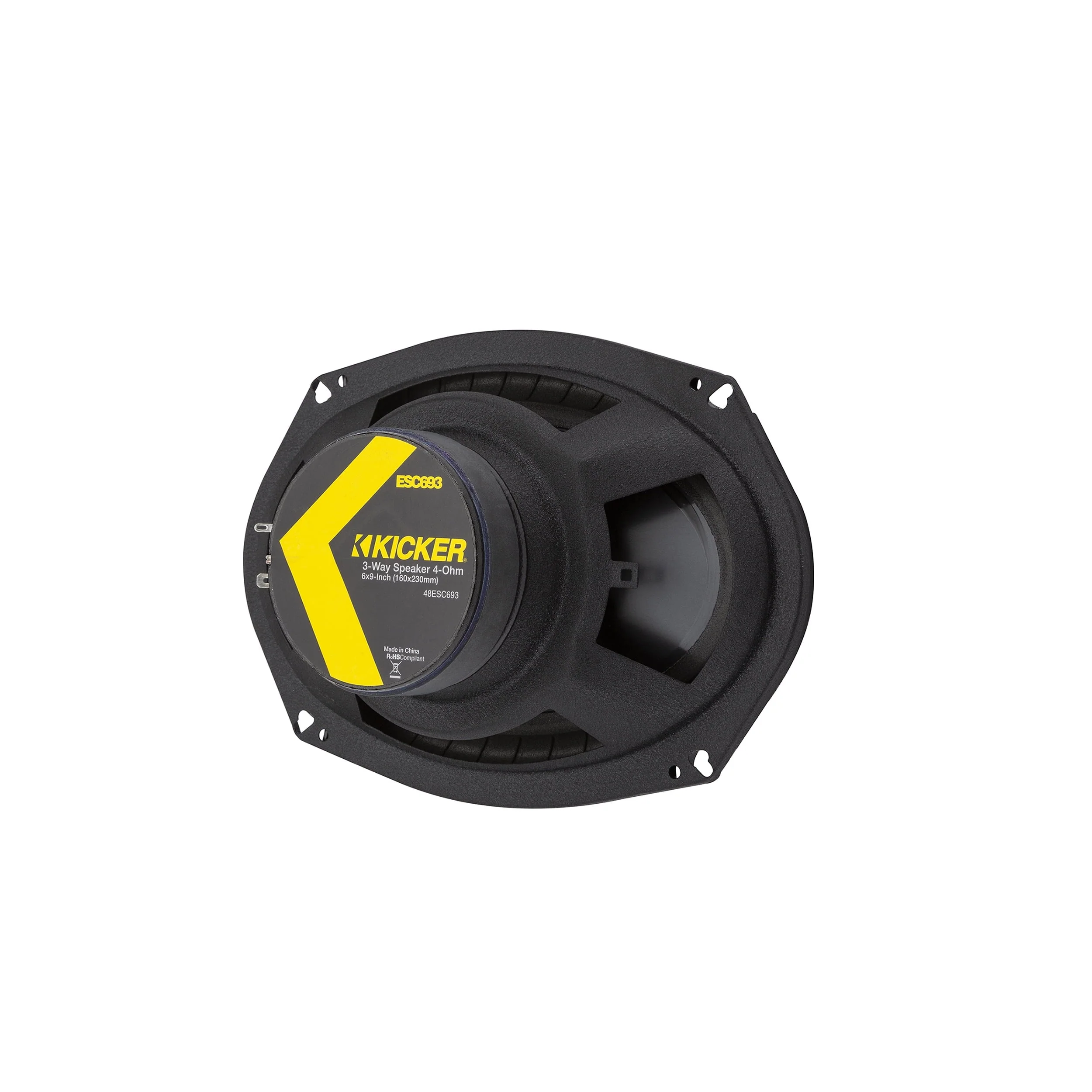 Kicker 48ESC693 6x9 inch, 3 way Coaxial Speakers Image 3