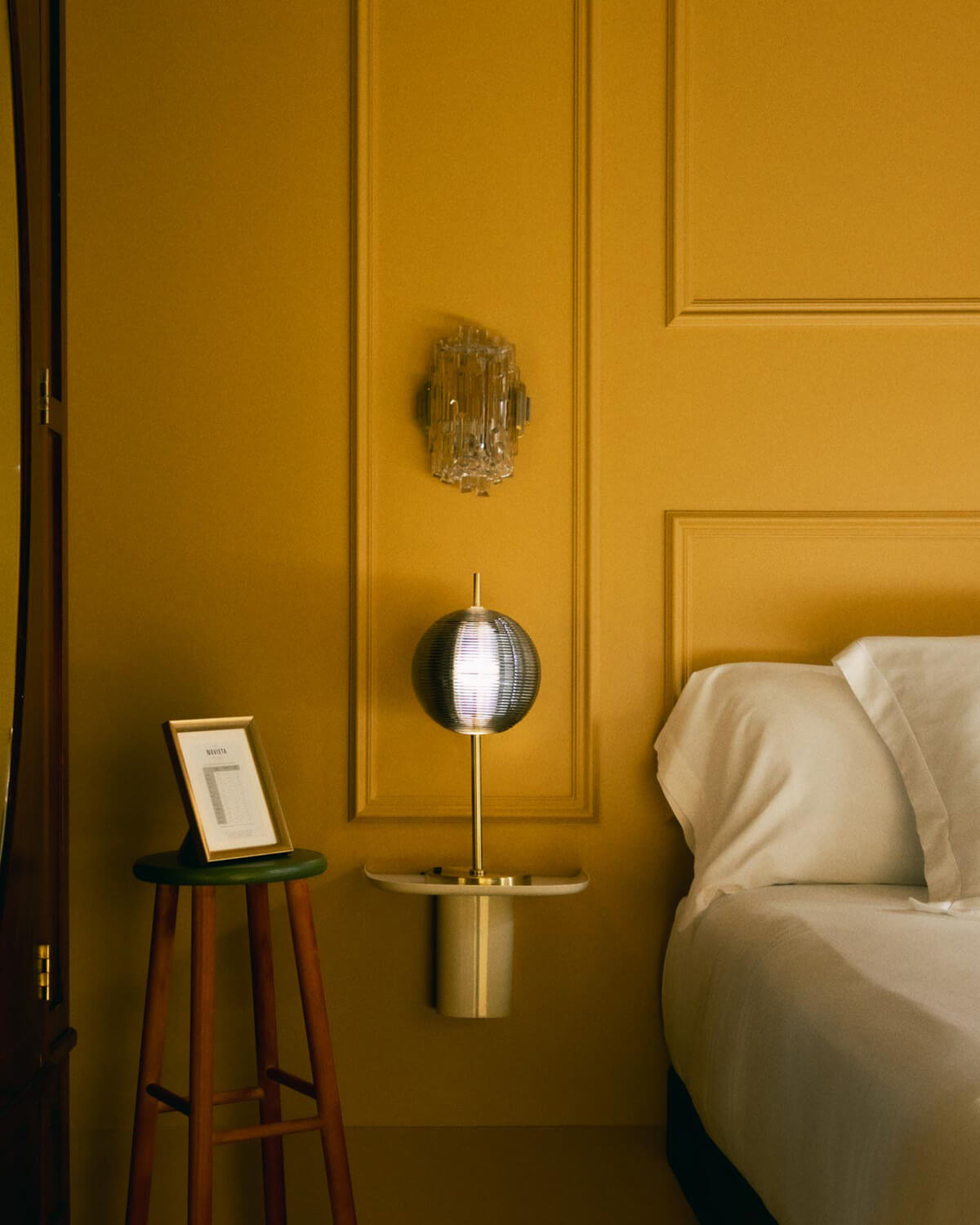 Samil - Lámpara de Mesa Dimmable LED de Metal Esferica (Ø20 cm) Samil