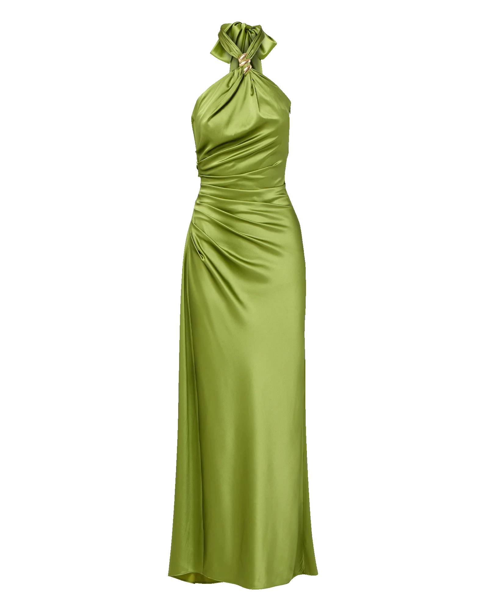 Izaren Halter Maxi Dress