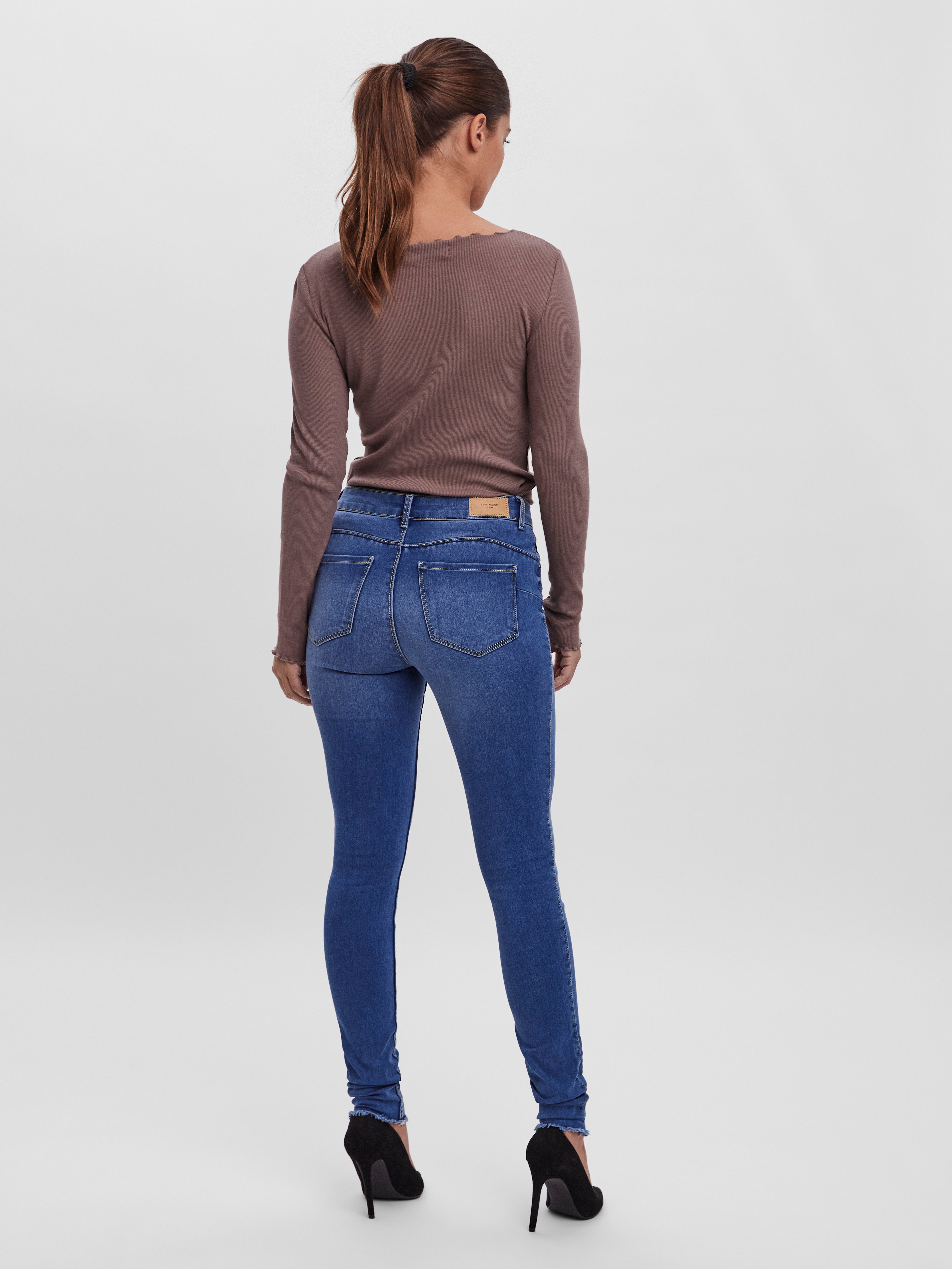 VERO MODA® VMSEVEN Mid rise Slim Fit Jeans