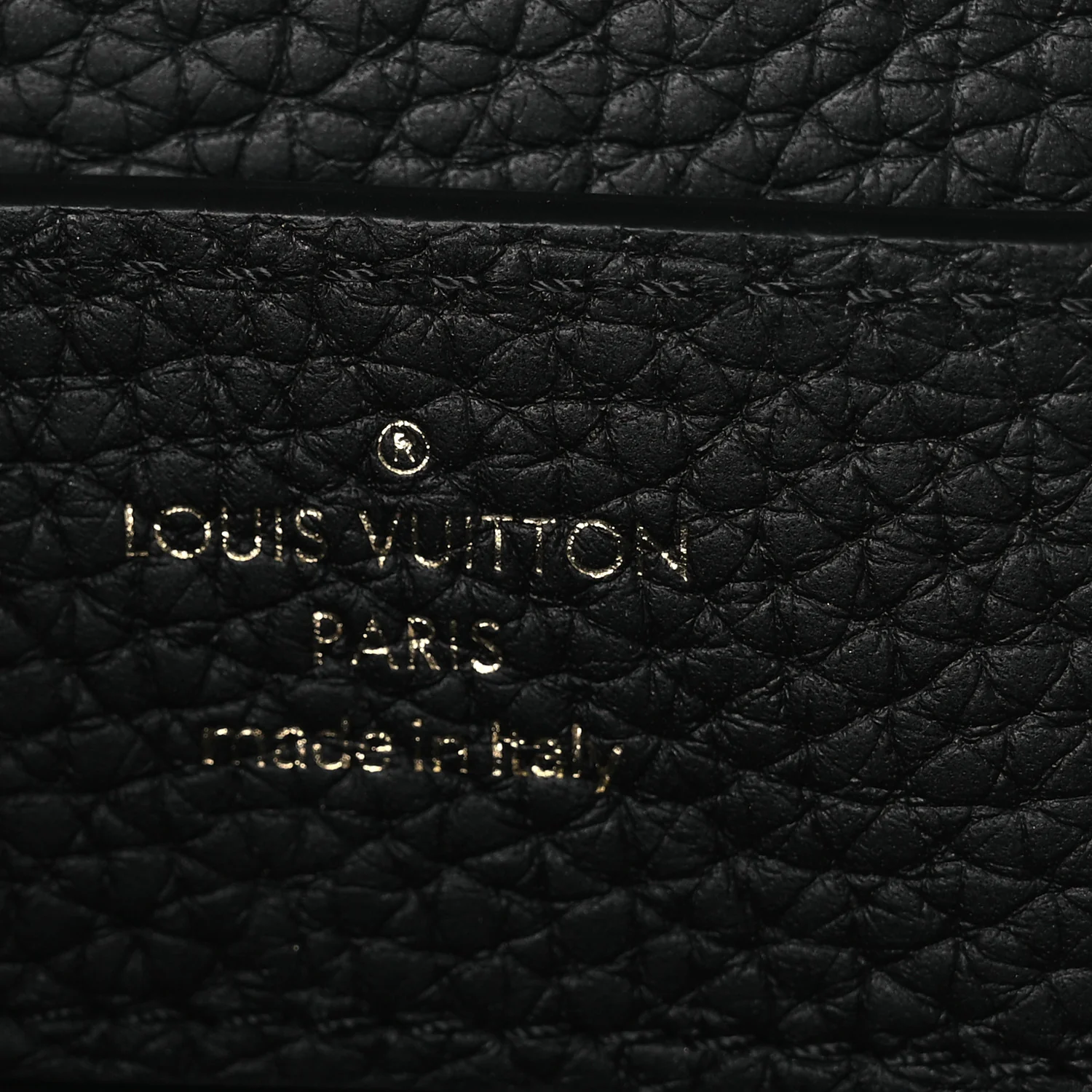 Taurillon Mini Capucines Black