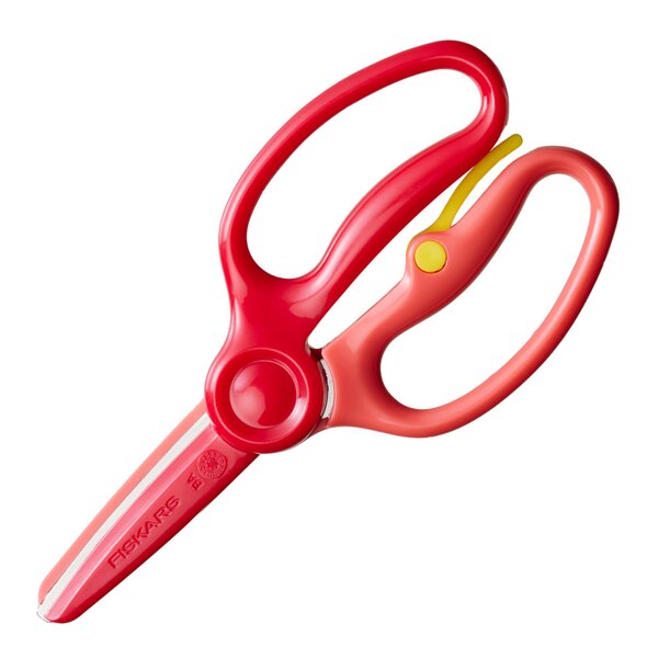 Fiskars Kids saks 3+ år rød