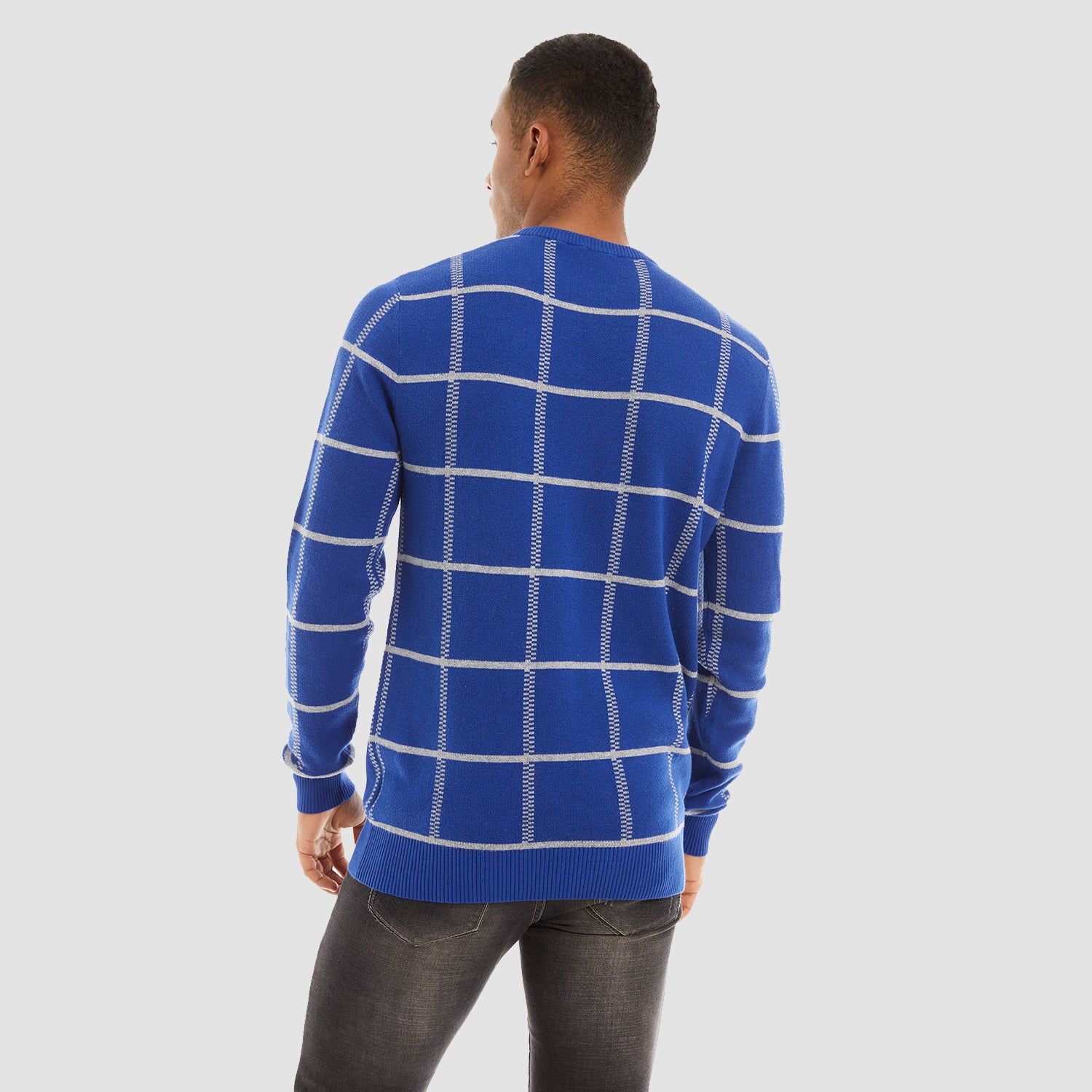 Pull décontracté en maille pour homme, col rond, sweat-shirt en coton doux et léger, automne
