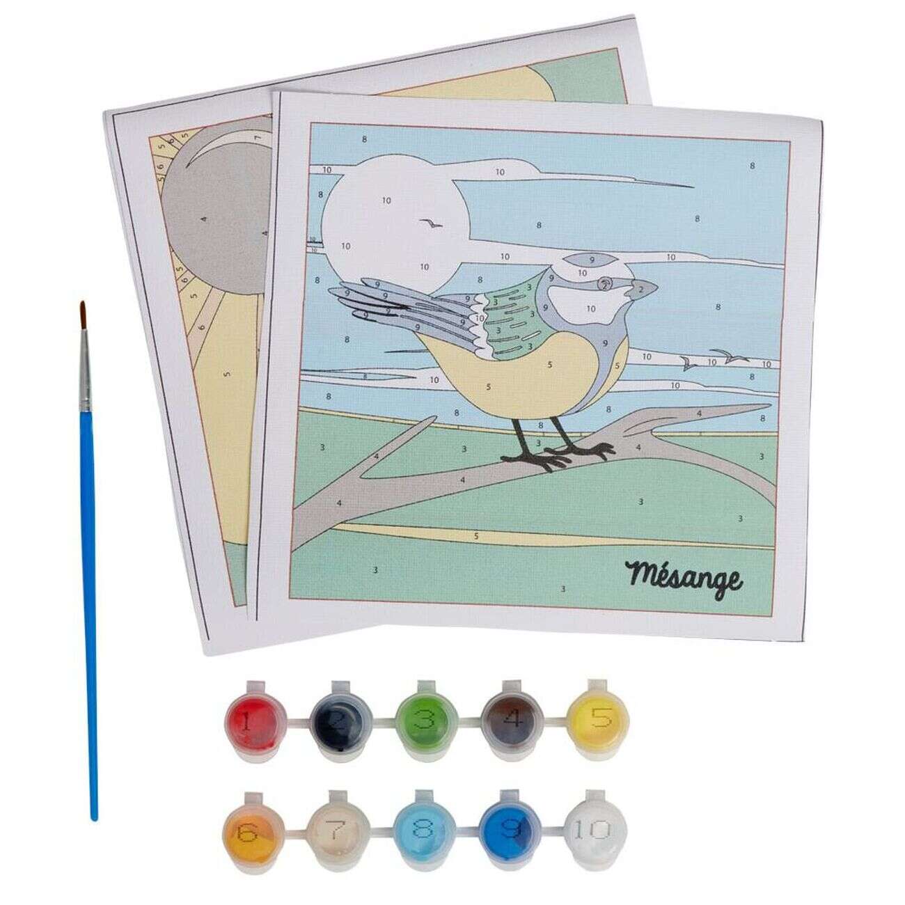 Activité carte à peindre x2