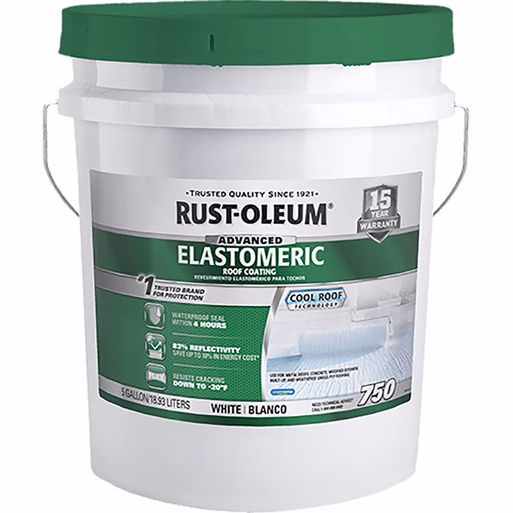 750 5 Gal. 10-Year Elastomeric Roof Coating
