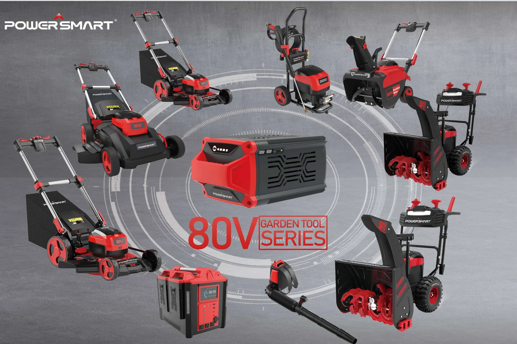 80V 22-inch Self-Propelled Cordless Lawn Mower with 6.0Ah Battery and Charger - Image 10