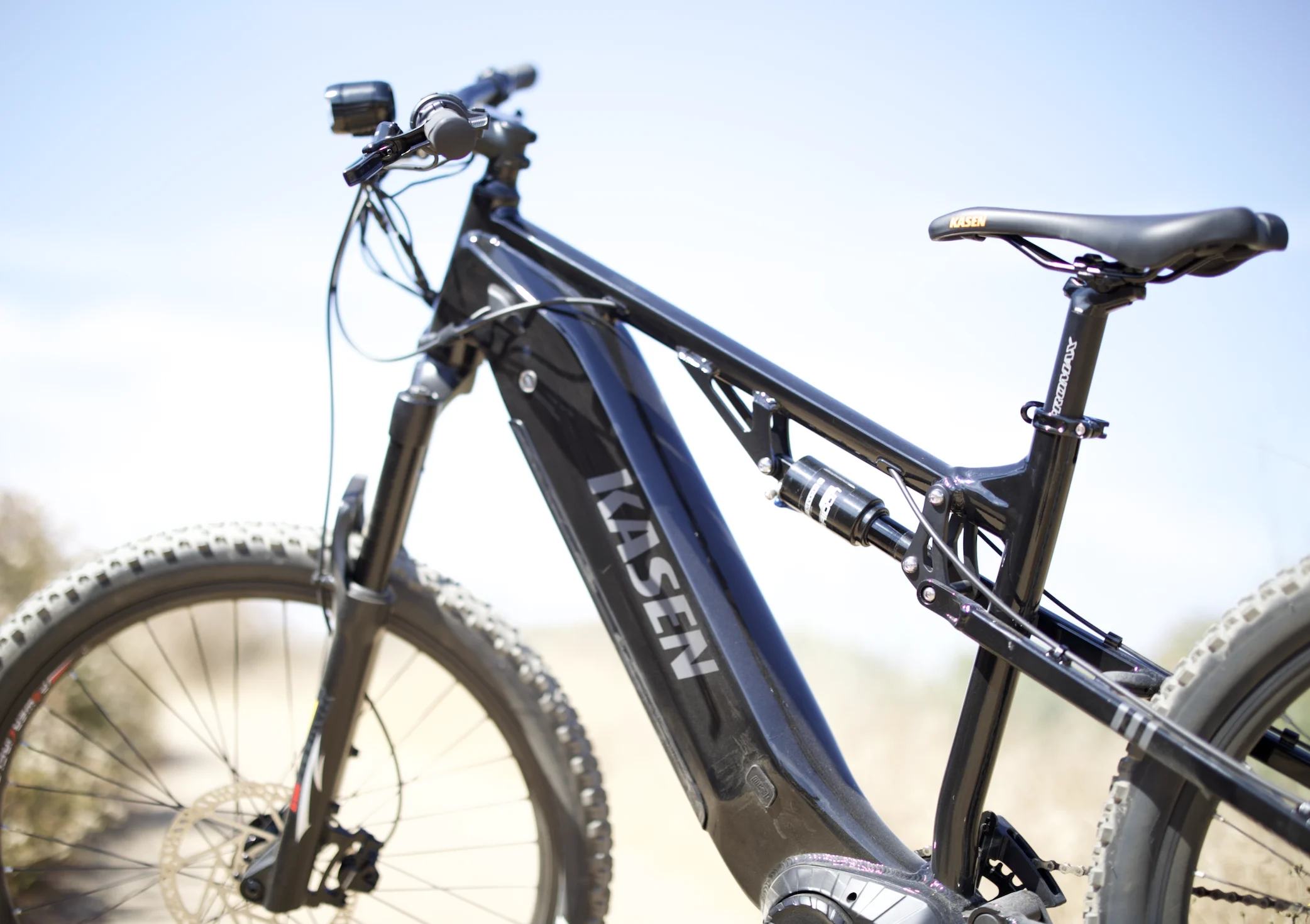 Electric Mountain Bike Mid-driven 500w 48v 15ah Full Suspension Throttle and Pedal Assist(Black) - Image 8