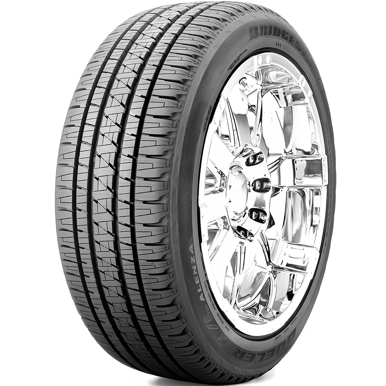 Set of 4 (FOUR) Bridgestone Dueler H/L Alenza 275/55R20 113H AS A/S All-Season Tires