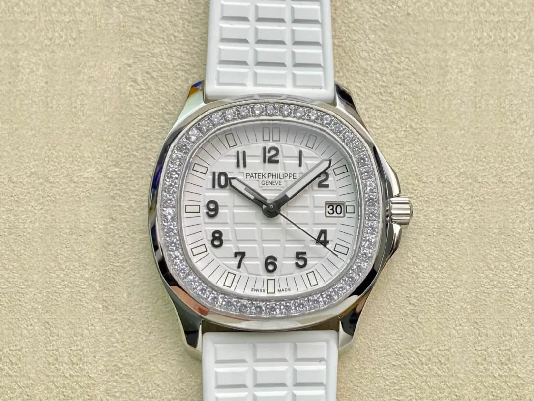 Patek Philippe Aquanaut 5067A-024 Quartz Movement PPF Factory White Rubber Strap