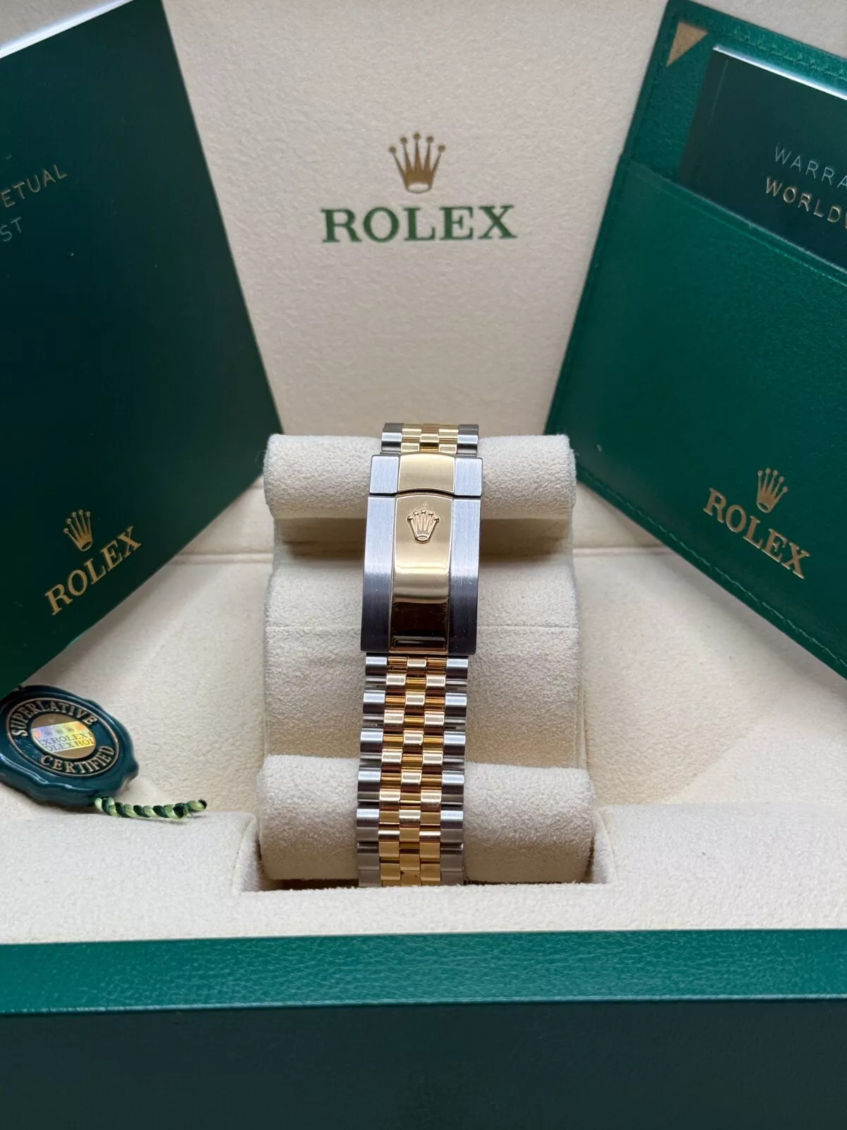 [Super Clone]RLX  Datejust 36mm 126233-0019 White Index Dial Two-Tone Jubilee Bracelet Watch