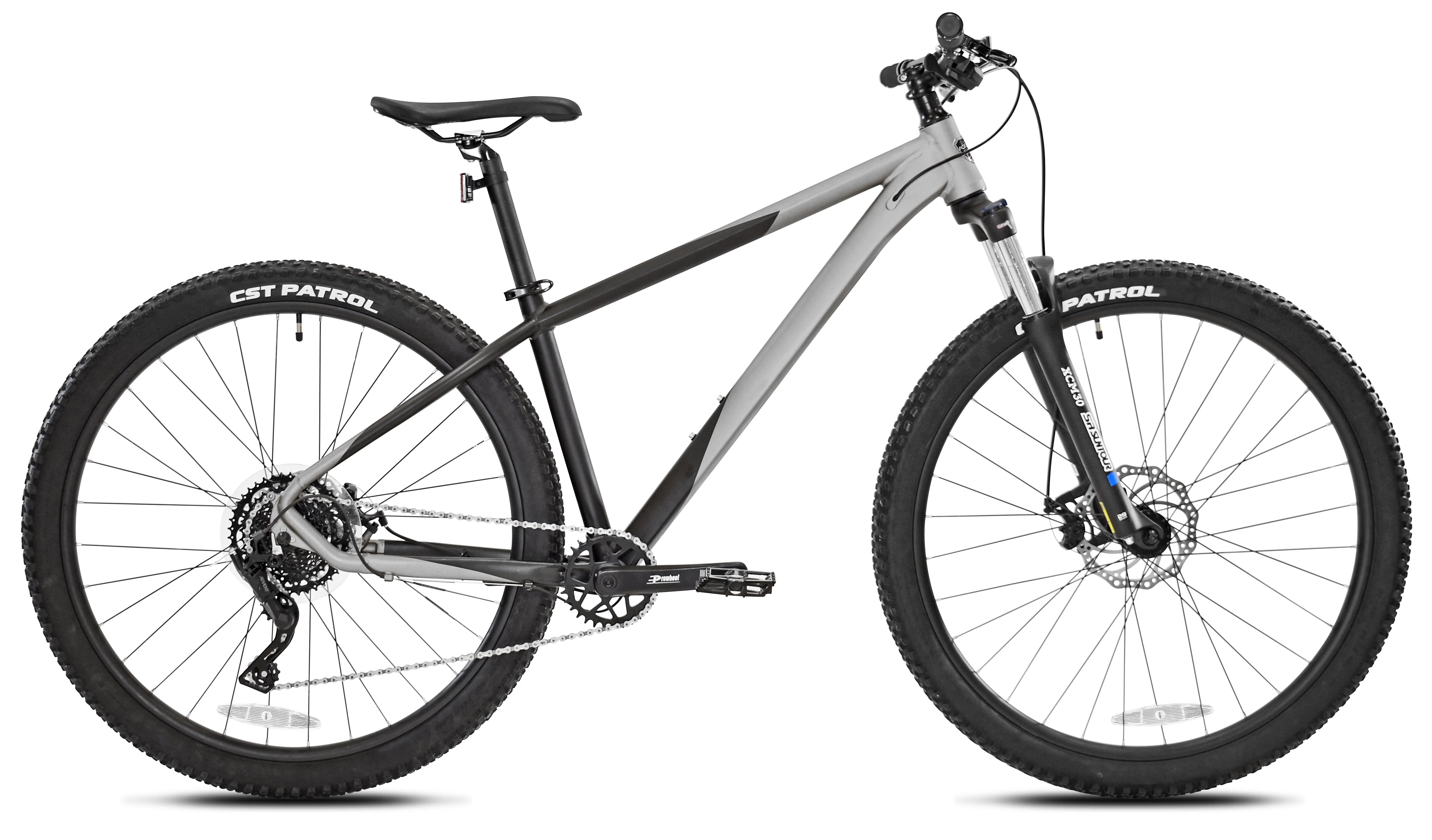 Kent Bicycles 29" Men's Trouvaille Mountain Bike Medium, Black and Taupe