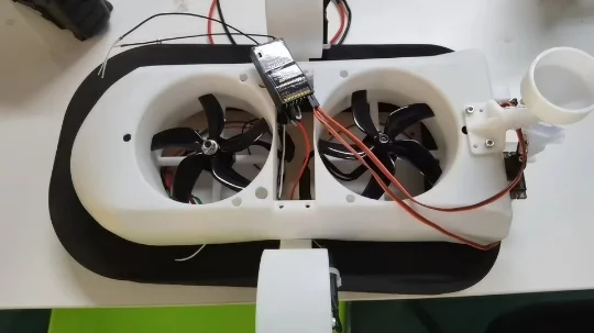 Levitation Hovercraft with SG90 Robot for Arduino Robot 3D Printing Open Source Levitation Boat Programmable Hovercraft Kit
