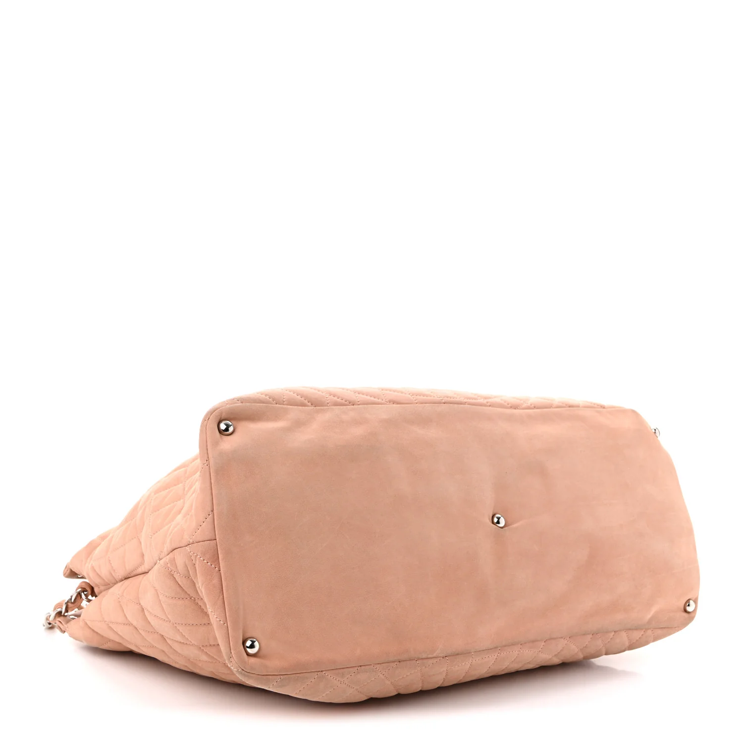 Iridescent Calfskin Large Sea Hit Tote Pink